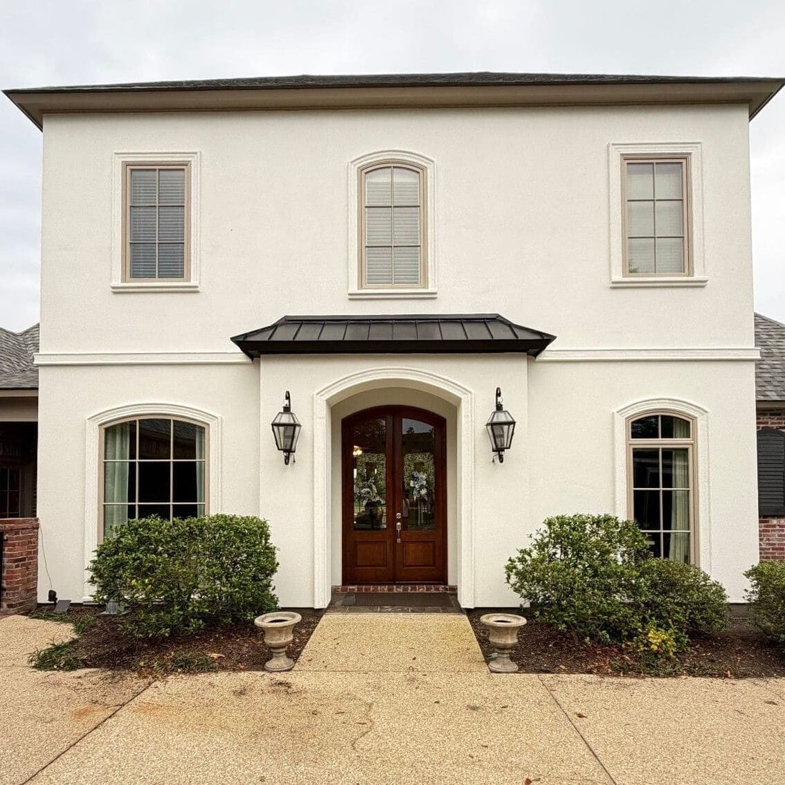 Exterior painting Santa Maria two-story stucco home 3500-5000 sqft